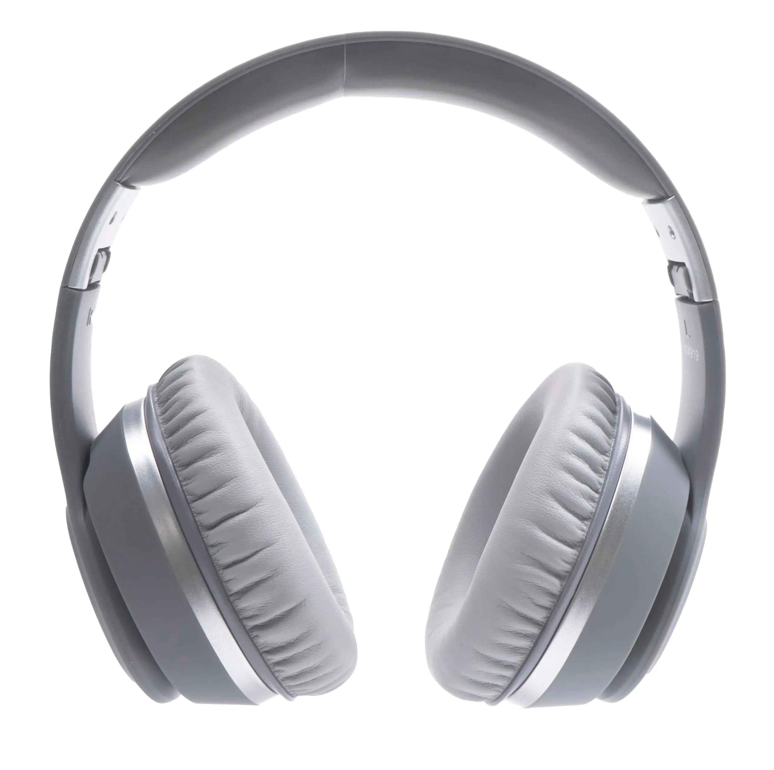 RadioShack Noise-Cancelling Over-Ear Headphones Wireless Bluetooth Headphones with 400MAH Battery Gray