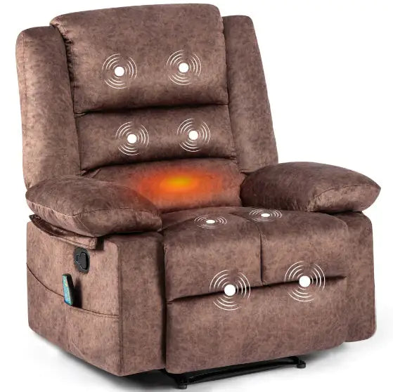 Brown Massage Lounger Sofa