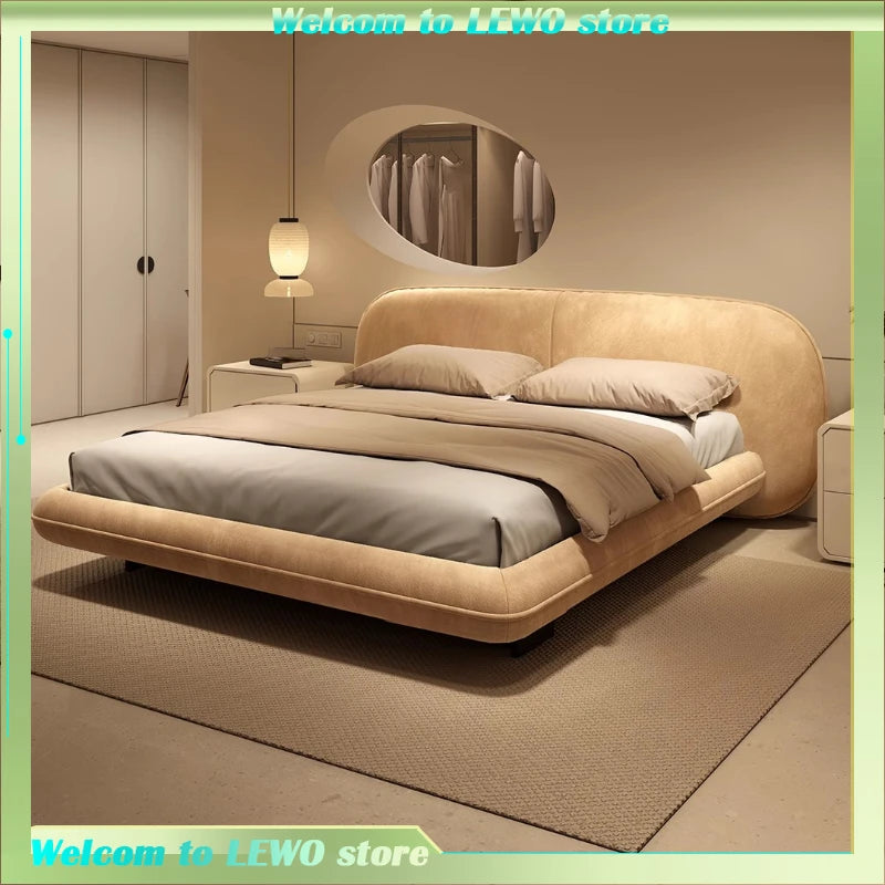 European Luxury Double Bed – Modern Nordic Frame Bedroom Furniture