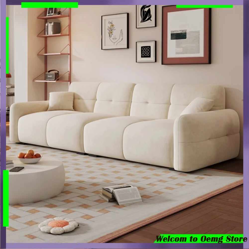 Cozy European Luxury Designer Sofa – Modern Loveseat Sofabed Recliner for Ultimate Comfort & Style