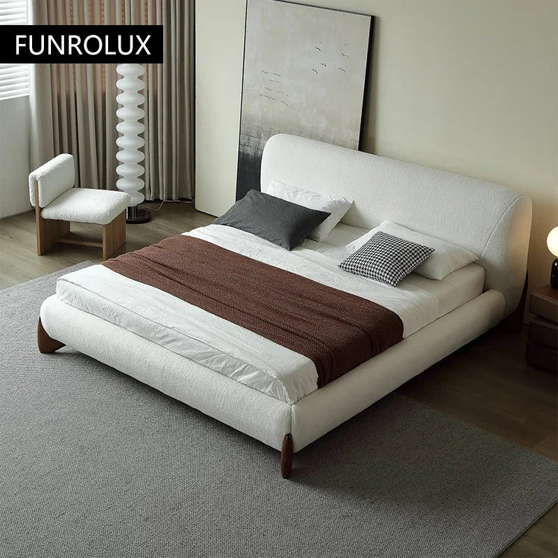 Aria Modern Fabric Platform Bed – Japanese Tatami Inspired