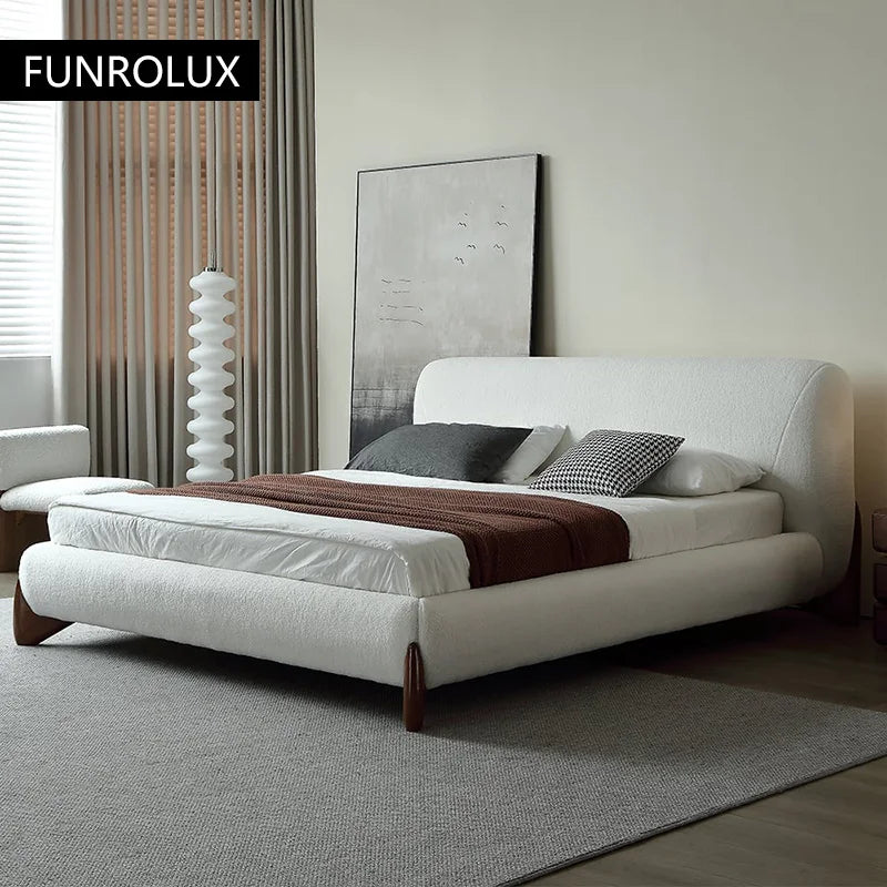 Aria Modern Fabric Platform Bed – Japanese Tatami Inspired