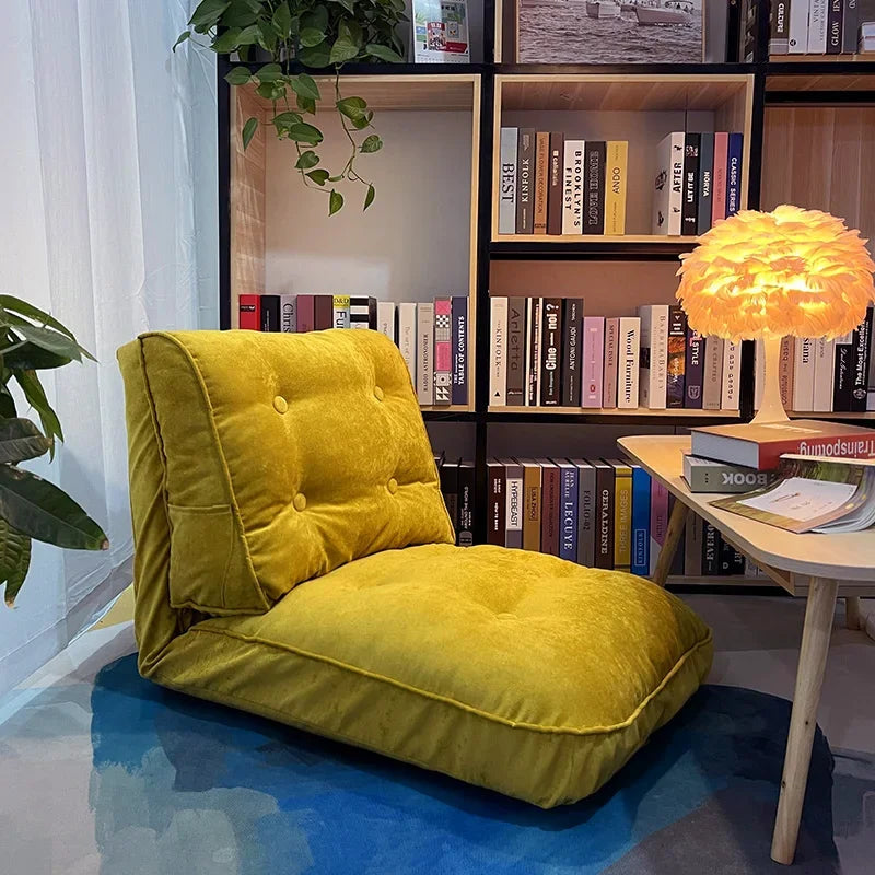 Soft Comfortable Puff Sofa – Nordic Designer Reclining Lazy Sofa