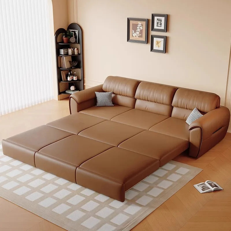 Aesthetic Italian Nordic Sofa Bed – Designer Living Room & Bedroom Loveseat