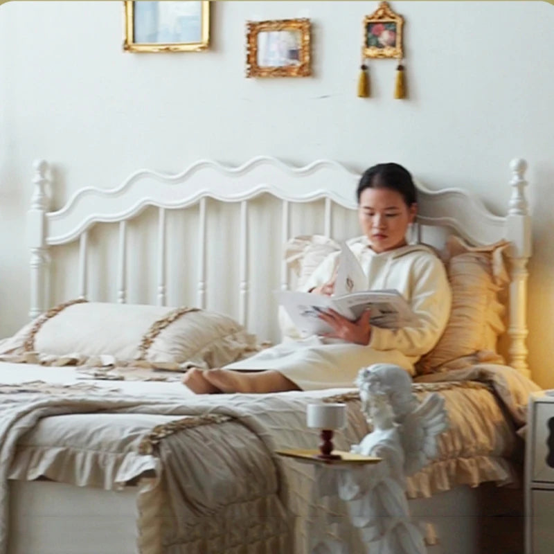 Modern Nordic Luxury Baby &amp; Children’s Bed – European Wooden Design