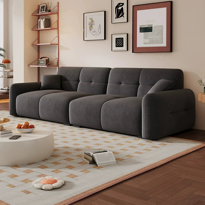 Cozy European Luxury Designer Sofa – Modern Loveseat Sofabed Recliner for Ultimate Comfort & Style