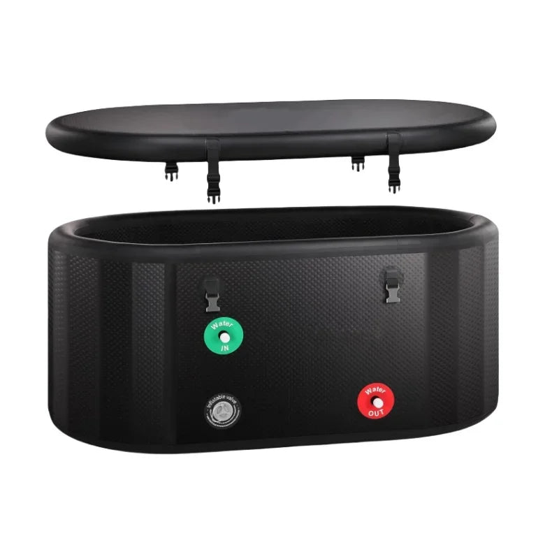 FrostWave Portable Cold Plunge – Inflatable Ice Bath Tub with Pump for Recovery & Therapy