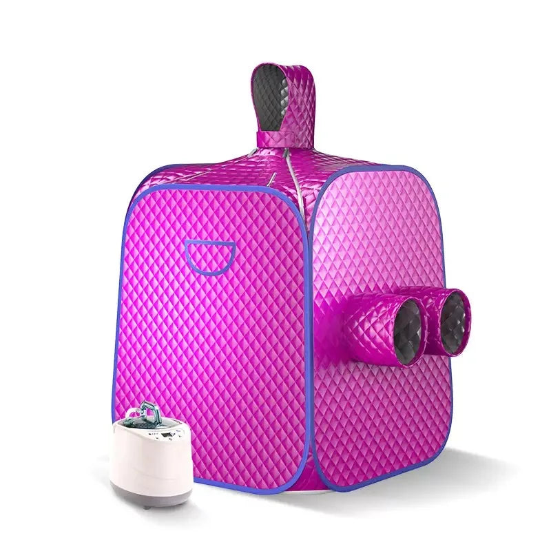 SoloSteam Pro – Full-Body Home Steam Sauna with Remote Control