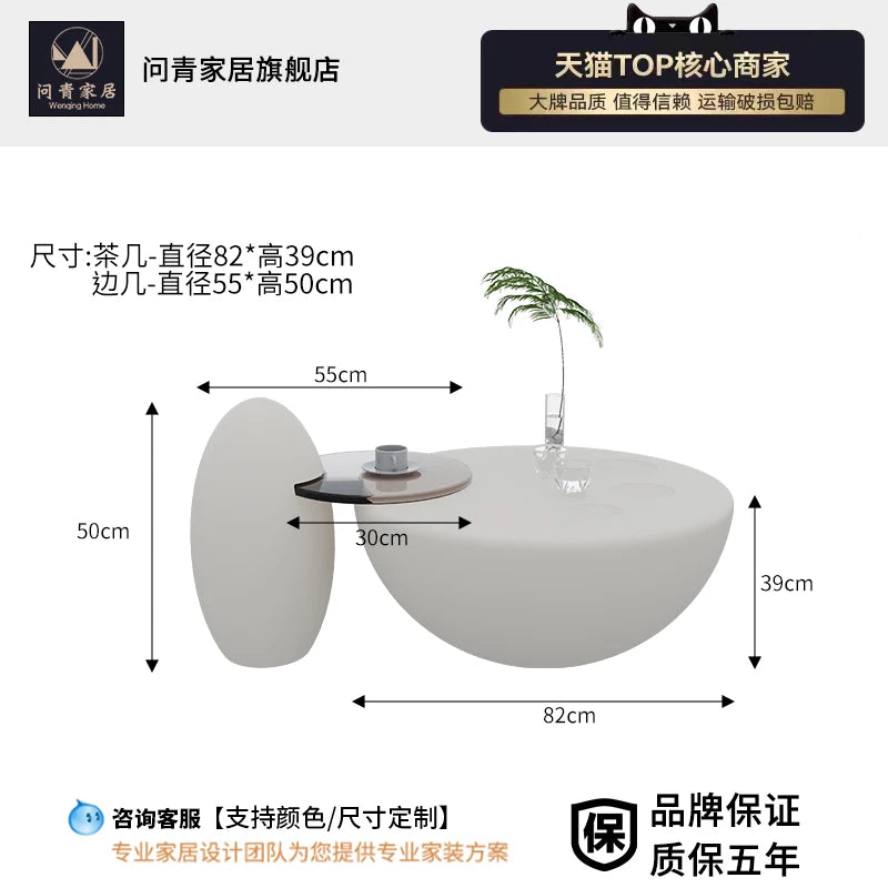 Modern Luxury Outdoor Sofa – Curved Postmodern Lazy Loveseat