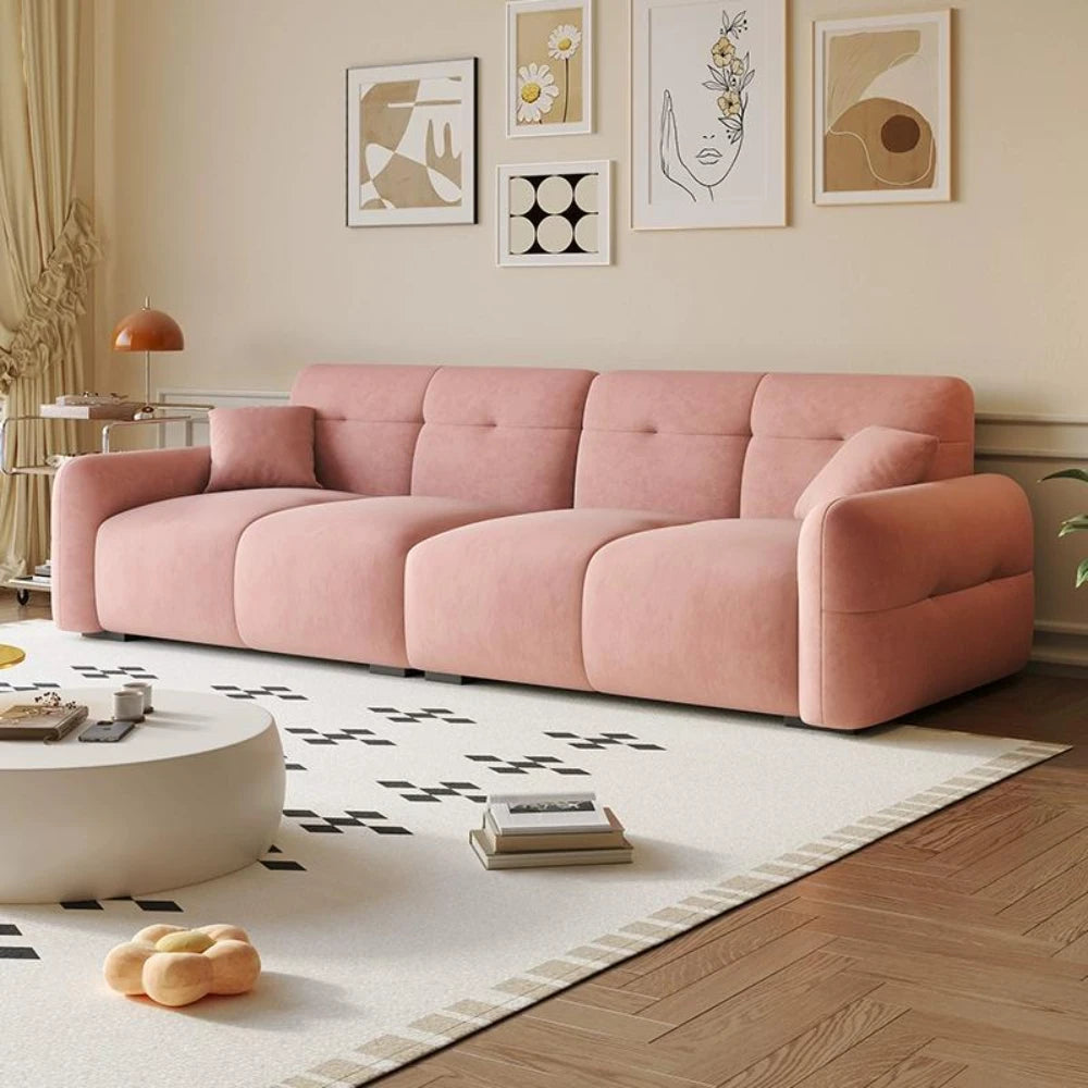 Cozy European Luxury Designer Sofa – Modern Loveseat Sofabed Recliner for Ultimate Comfort & Style