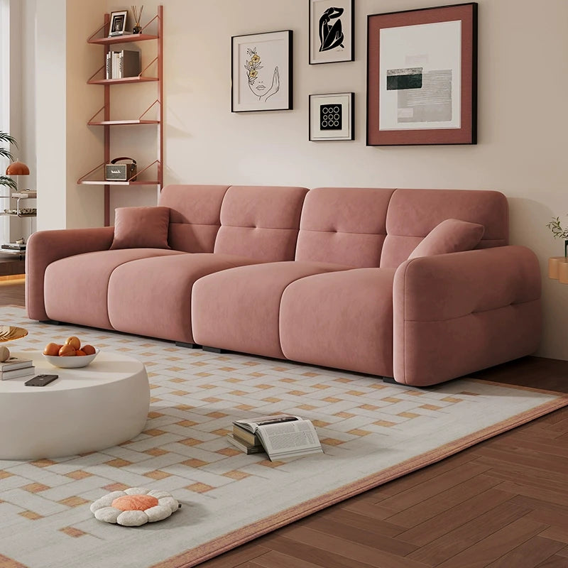 Cozy European Luxury Designer Sofa – Modern Loveseat Sofabed Recliner for Ultimate Comfort & Style