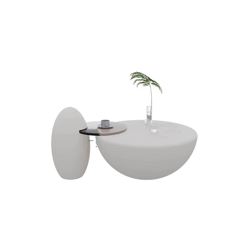 Modern Luxury Outdoor Sofa – Curved Postmodern Lazy Loveseat