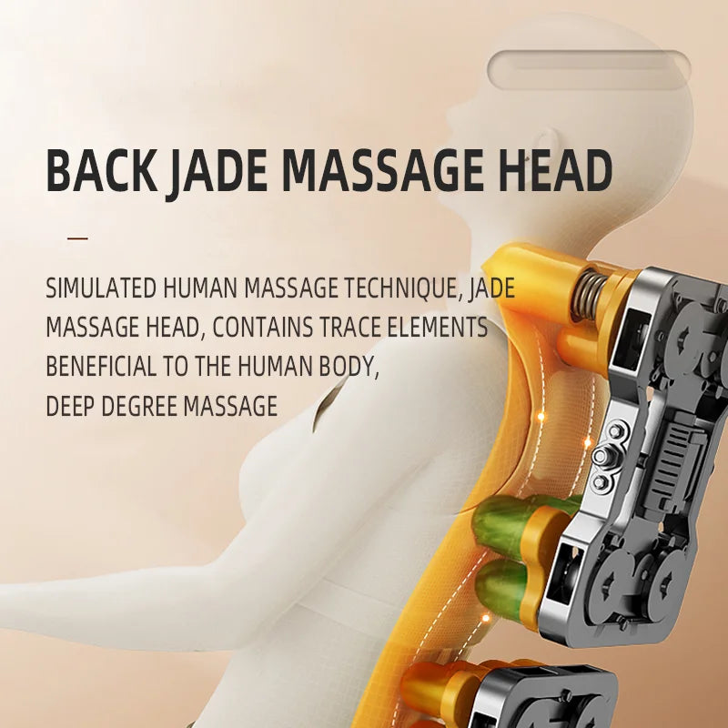 ZenGlide AS-100 – Full-Body Zero Gravity Massage Chair with Bluetooth & Voice Control