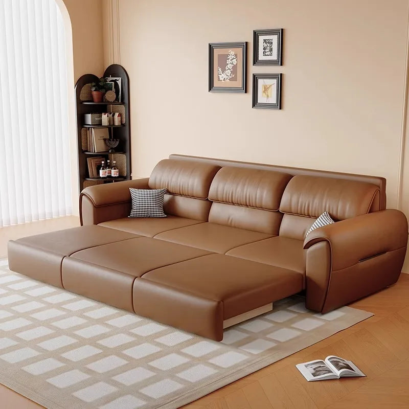 Aesthetic Italian Nordic Sofa Bed – Designer Living Room & Bedroom Loveseat