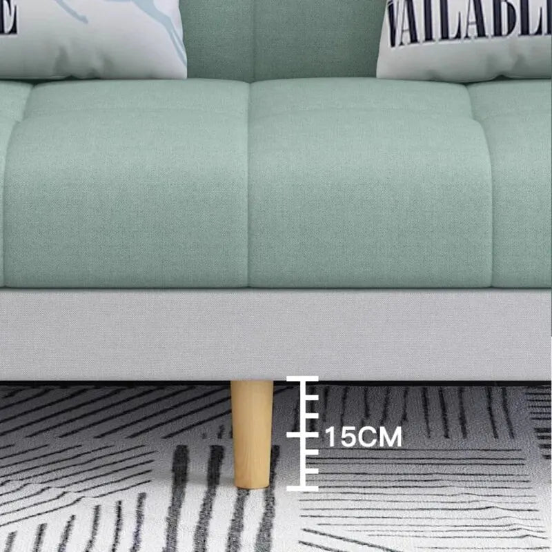 Foldable Small Sofa Bed – Dual-Purpose Home & Office Fabric Sofa