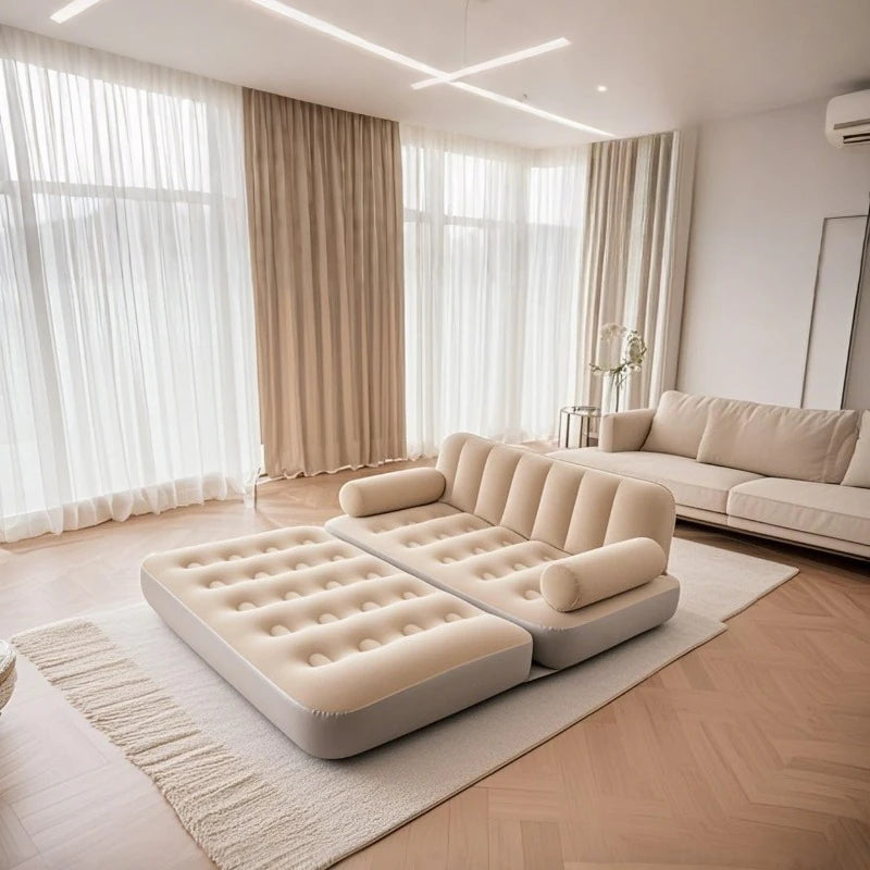 Portable Inflatable Camping Sofa – Thickened Comfortable Outdoor Bed