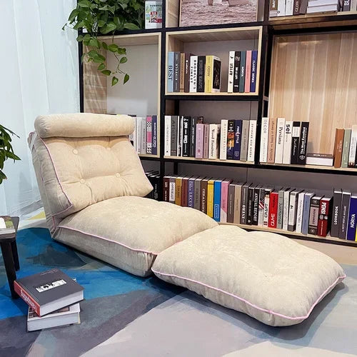 Soft Comfortable Puff Sofa – Nordic Designer Reclining Lazy Sofa