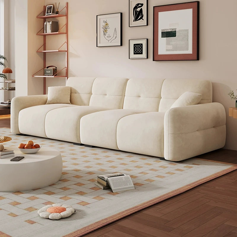 Cozy European Luxury Designer Sofa – Modern Loveseat Sofabed Recliner for Ultimate Comfort & Style