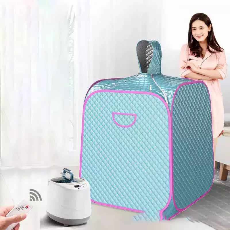 SoloSteam Pro – Full-Body Home Steam Sauna with Remote Control