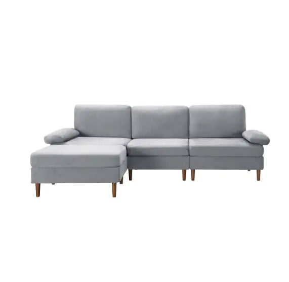 102.4" Modern Modular Sectional Sofa – Adjustable Comfort & Spacious Design